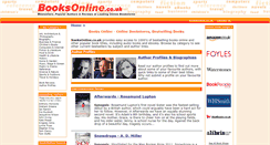 Desktop Screenshot of booksonline.co.uk