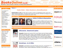 Tablet Screenshot of booksonline.co.uk